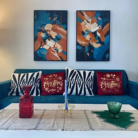 Blue Center Nearby Subway Station Apartment Athens