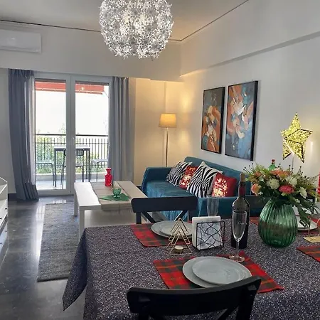 Apartment Blue Center Nearby Subway Station *